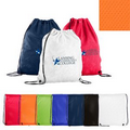 Sports Jersey Mesh Drawstring Backpack